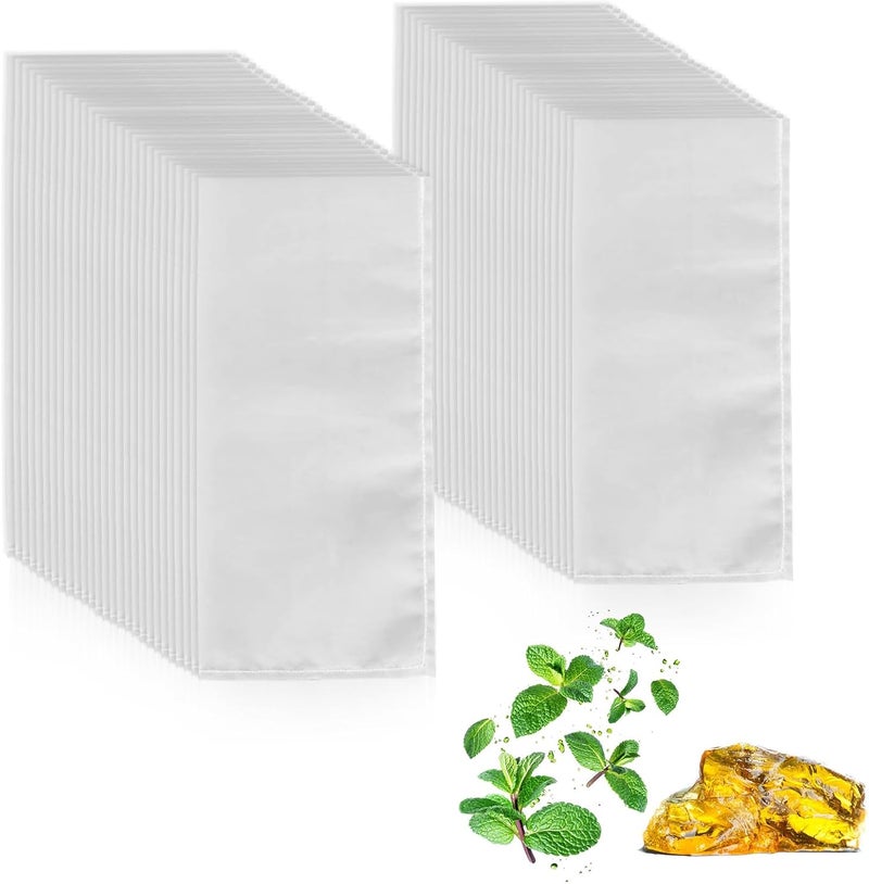 CARGEN Tea Filter Bags - 2 x 4.5 Inch Tea Filter Bags 50 Pack 90 Micron - Image 1